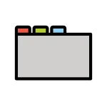 Card Index SVG Icon